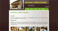 Desktop Screenshot of dovolena-jizni-cechy.cz